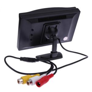 China 5 Inch Waterproof LCD Digital Car Monitor With 2CH for Car Truck Bus on sale