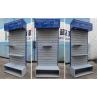 Buy cheap Grocery Shelf Store Mobile Floor Stand Slatwall Display Stands from wholesalers