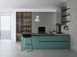 Modern Modular Designs Custom Islands And Countertop Wood Doors Melamine Kitchen