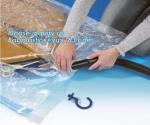 bedding with suction valve, Vacuum Bags Storage For Clothes With Pump, vacuum