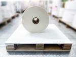 Oil Glue BOPP Roll Label , Label Adhesive Paper 50u Face Thickness