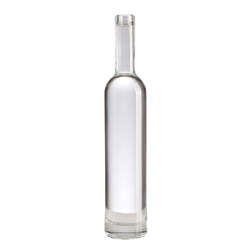 Customized Logo Mini Champagne Glass Bottle for Soft Drink Distribution and Promotion in Clear