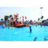 Buy cheap Swimming Pool Water Park Construction , kids outdoor Aquatic Playground Equipment from wholesalers