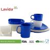 Buy cheap Square Shape Melamine Dinner Set Popular Color Anti - Bacteria Formaldehyde Free from wholesalers