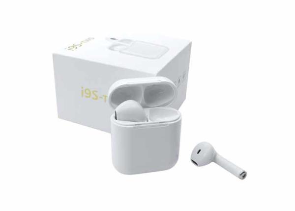 Buy cheap I9S TWS Wireless Bluetooth Earphones Pure White Color CE / ROHS Certification from wholesalers