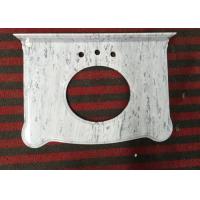 Buy cheap 31" Wide Marble Vanity Tops Venice White Granite Marble Countertops For Salon product