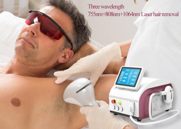 Buy cheap Semiconductor Diode Laser Hair Removal Equipment 808nm 755nm 1064nm Wavelength from wholesalers