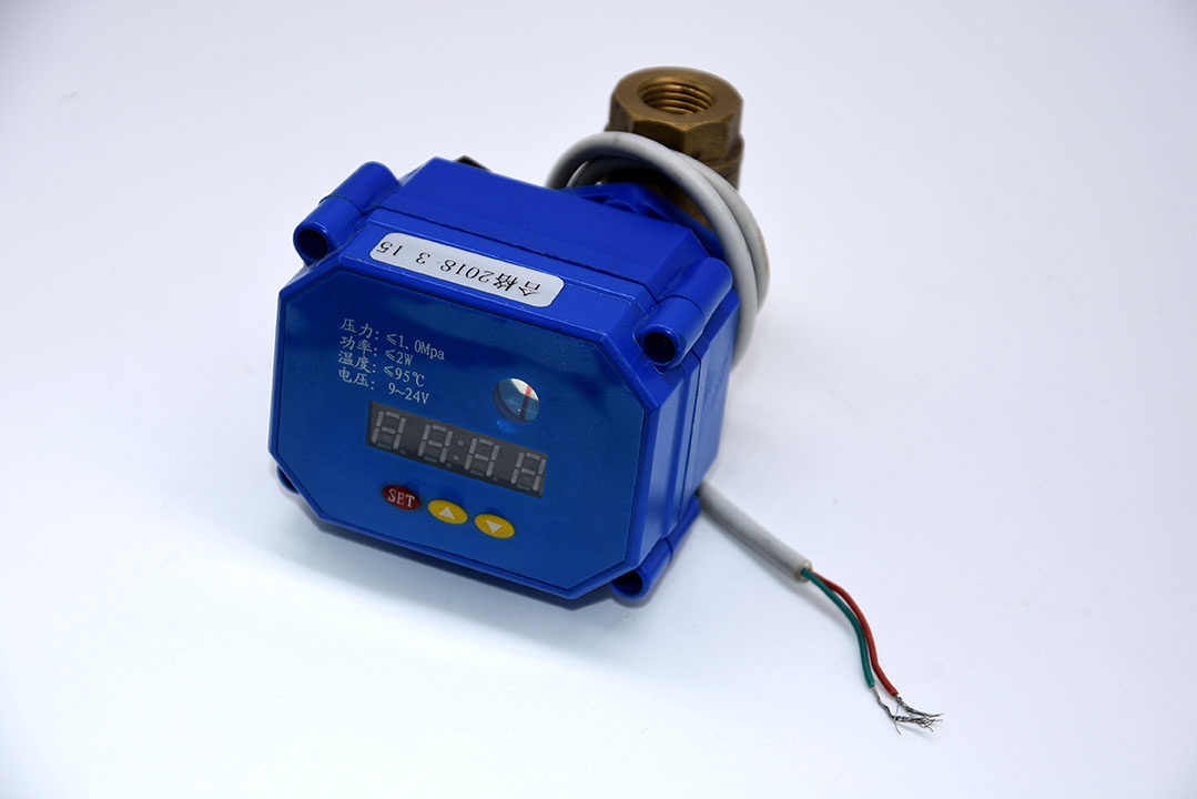 Miniature Electric Dn8 Brass Motorized Ball Valve With Switch