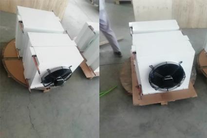 Copper Tube Epoxy Resin Fin Air Dry Coolers Power Plant Radiator