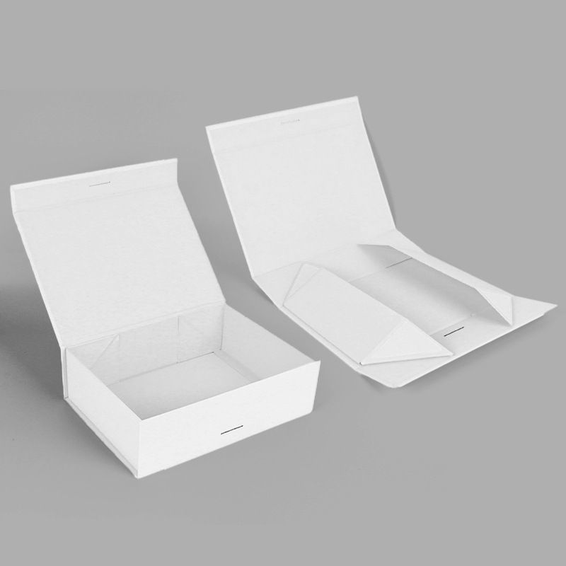 Qingdao Custom Luxury Magnetic Folding Packaging Box Gift Carton Cardboard Paper Boxes for Garments Shoes Wigs Cosmetics Hair Extension Jewellery Jewelry