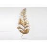 Buy cheap Luxury Glod Leaves Wrought Iron Metal Wall Art Decor from wholesalers