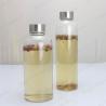 Buy cheap Hot sale 100ml-1000ml High borosilicate glass water bottle with lid from wholesalers