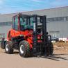 Buy cheap 4 Wheel On Road Off Road Forklift 5000Lbs For Construction Site from wholesalers