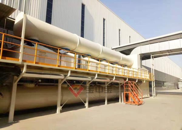 Buy cheap 100000m3/h Exhaust Gas Activated Carbon VOCs Treatment System Environmental Protection Equipments from wholesalers