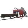 Buy cheap large size heavy duty automatic hard wood horizontal band saw mill machine upto sawing log 2meters in diamet from wholesalers