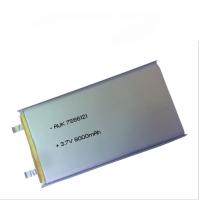 Buy cheap 3.7V 8000mAh LiPo Battery Rechargeable 7566121 Battery Explosion Proof product