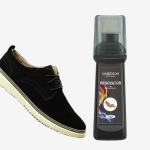 Suede Nubuck Leather Care Kit Renovator Shoe Polish Liquid Color Refurbishment