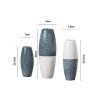 Buy cheap Modern handmade ornament home decoration desktop flower vase craft elegant ceramic flower vase from wholesalers