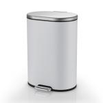Anti Fingerprint 9L Stainless Steel Step Trash Can