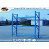 Buy cheap Raw Steel Industrial Metal Shelving , Retail Shelving Systems With Plywood Deck from wholesalers