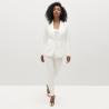 Buy cheap 38% Poly Womens White Pants Suits Dressy 19% Rayon from wholesalers