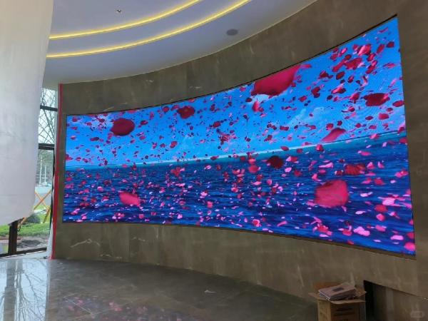 Buy cheap P6 Curved Surface LED Display LED Scrolling Display Energy-Saving Flexible Film Group from wholesalers