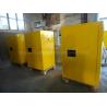 Buy cheap 889X591X457mm Locking Chemical Cabinet , Steel Flammable Liquid Storage Cupboard from wholesalers