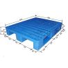 Buy cheap Euro Size Plastic Shipping Pallets HDPE Steel Reinforced Pallets from wholesalers