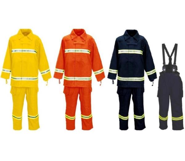 Buy cheap Multi Color Firemans Suit , 100n Tearing Strength Heat Resistant Suit from wholesalers