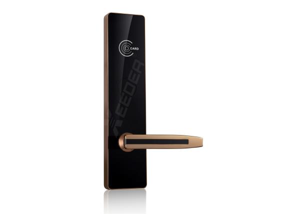 Buy cheap Black Bluetooth Door Lock System / Hotel Lock System Stainless Steel Wire Drawing from wholesalers