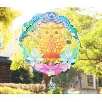 Buy cheap Owl Nordic Style Stainless Steel Rotating Wind Spinner Thickness 0.5mm product