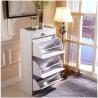 Buy cheap White 120* 63*30cm Waterproof PVC Veneer Shoe Storage Cabinet from wholesalers
