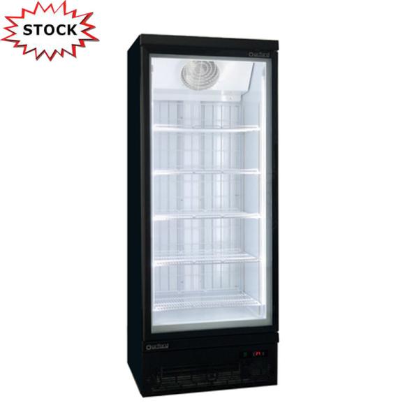 Commercial refrigerator freezer with Glass Single Door Upright Freezer Showcase