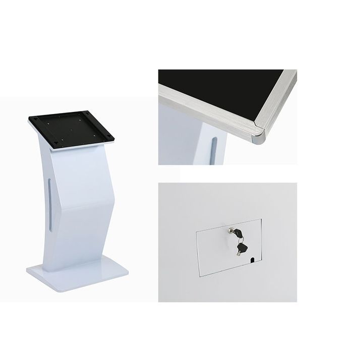 Floor Standing Android 6.0 1920x1080 350cd/m2 Interactive Indoor Touch Screen Kiosk 0