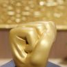Buy cheap Boxing Match Award Golden Fist 9cm Resin Trophy Cup office decoration from wholesalers