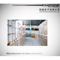 Buy cheap 95% BC Braiding RG59 Black Coaxial Cable with 0.58mm BC Conductor Solid PE PVC product