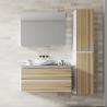 Buy cheap MDF PVC Customized Bathroom Cabinets Wall Mounted Space Saving Makeup Vanity from wholesalers