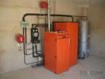 Water to Air Heat Exchanger for Hot Water Coil Outdoor Wood Furnace