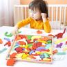 Buy cheap ISO Stereoscopic Wooden Animal Puzzle For Kids Early Education from wholesalers