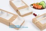 Noodle box, Salad Disposable Packing, Kraft Paper Lunch Box, Disposable Kraft