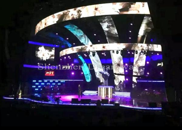 Buy cheap PH5 Commercial Full Color Indoor LED Screen Rental 3500 Nits / Sqm Brightness from wholesalers