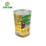 Milk Powder Tin Can for 900g 500g Powder Packaging with Plastic Lids