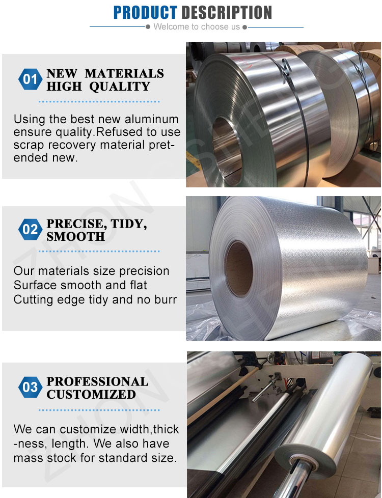 0.1-8mm Thickness Aluminum Coil 1100 3003 5052 8011 for Is Alloy Customized Customized Thickness