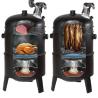 Buy cheap 3-in-1 Heavy Duty Tower Charcoal Barbeque Grill Smoker for Outdoor Cooking Fun from wholesalers