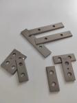 10PCS Square Carbide Inserts Cutters Knives for Lathe Turning