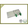Buy cheap ABS Plastic Fiber Optic Termination Box 1-2 Port For FTTH / FTTO 86mm X 86mm X 25mm from wholesalers
