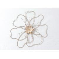 Buy cheap Home Decoration Modern Iron Big Wire Flower Wall Decor product