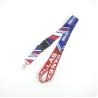Buy cheap Eco Friendly Colorful Dye Sublimated Lanyards 580mm/1180mm Length Multicolor from wholesalers