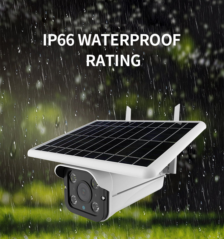 Tuya WiFi Outdoor Security Wireless Solar Camera Waterproof 3W 7W