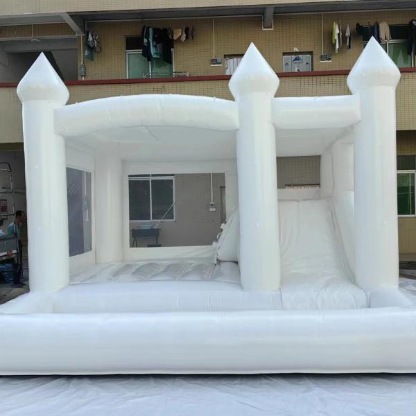 Buy cheap PVC Commercial Bounce House Inflatable Castle With Slide For Kids from wholesalers